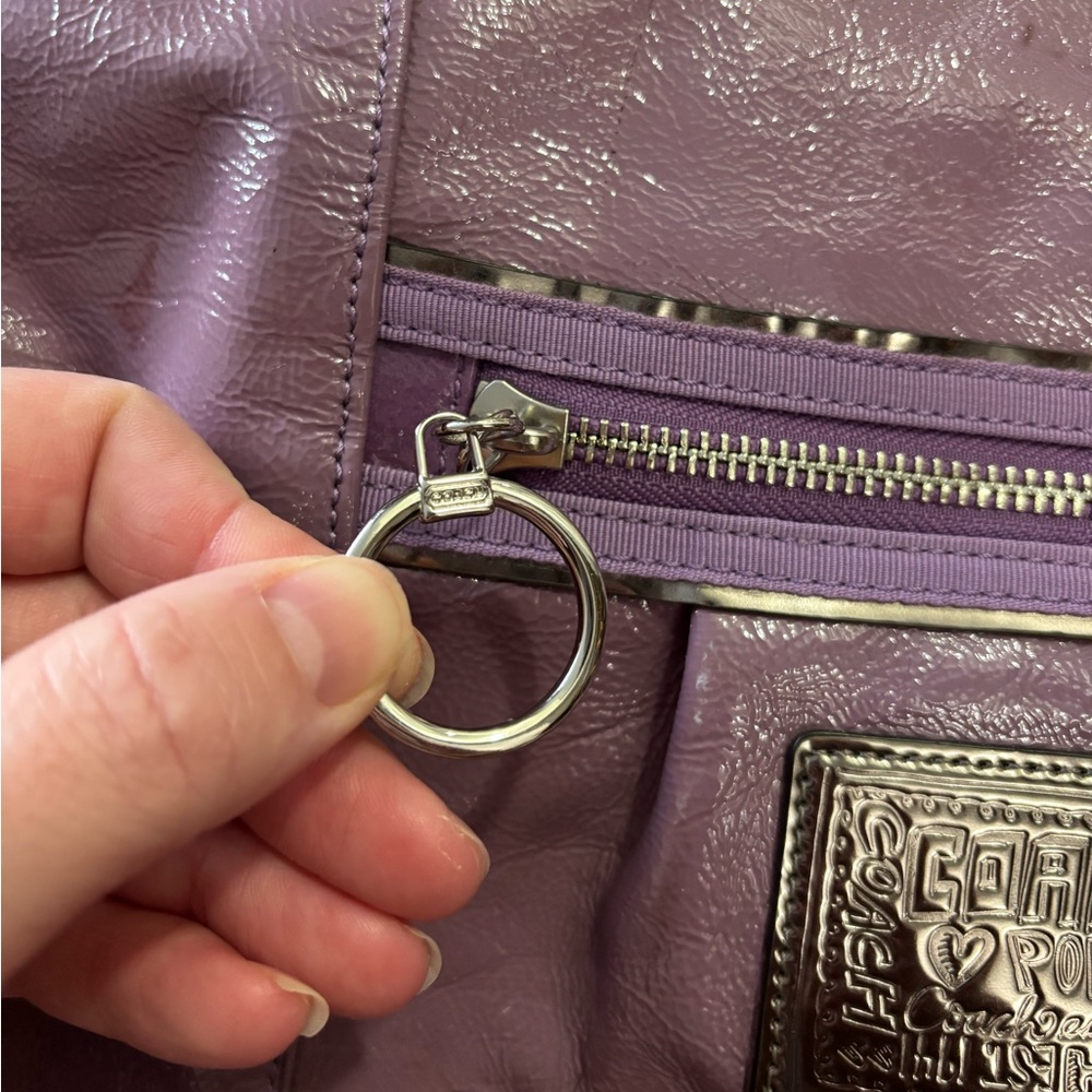 Purple Coach *Poppy* Women's Bag - Picture 4 of 16